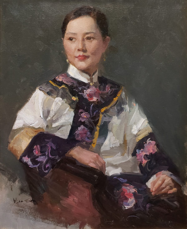 American Legacy Fine Arts presents "Gloria" a painting by Mian Situ.