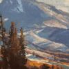 American Legacy Fine Arts presents "First Snow; The Pass on the California-Oregon Border" a painting by Michael Obermeyer.