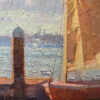 Calvin Liang Artist Oil painting Newport Sailboat