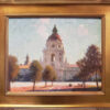 Calvin Liang artist Oil painting Pasadena City Hall