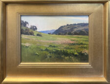 Michael Obermeyer Artist Oil painting Arroyo Vista, Trabuco Creek, Orange