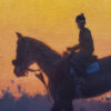 Michael Obermeyer artist Oil painting Santa Anita Dawn