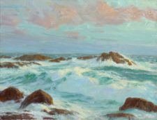 American Legacy Fine Arts presents "Changing Seasons; San Pedro" a painting by Stephen Mirich.