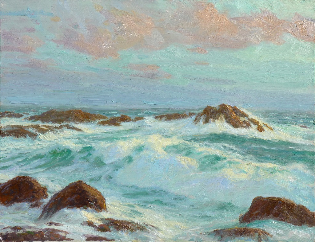 American Legacy Fine Arts presents "Changing Seasons; San Pedro" a painting by Stephen Mirich.
