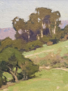 American Legacy Fine Arts presents "Hillside Trails" a painting by Dan Schultz.