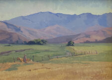 American Legacy Fine Arts presents "Morning at California Ranch" a painting by Alexey Steele.