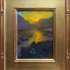 American Legacy Fine Arts presents "Golden Sunset, Matilija Valley, Ojai" a painting by Peter Adams.