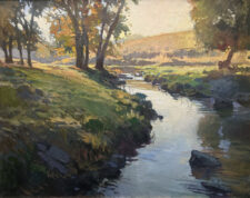 American Legacy Fine Arts presents "Curtis Creek: Sonora, Ca" a painting by Ray Roberts.
