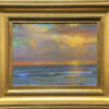American Legacy Fine Arts presents "After the Autumn Storm; St. Malo Beach, Oceanside" a painting by Peter Adams.