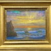 American Legacy Fine Arts presents "Leo Carrillo Sunset, End of a Perfect Day" a painting by Peter Adams.