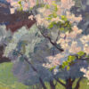 American Legacy Fine Arts presents "Apple-Bloom; Riley's Farm, California" a painting by Alexey Steele.