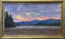 American Legacy Fine Arts presents "Vernal Equinox; Bull Run Creek, Cataldo, Idaho' a painting by Peter Adams.