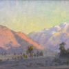 American Legacy Fine Arts presents "Morning Light; Mt. San Jacinto & Mt. San Gorgonio" a painting by Peter Adams.