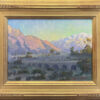 American Legacy Fine Arts presents "Morning Light; Mt. San Jacinto & Mt. San Gorgonio" a painting by Peter Adams.