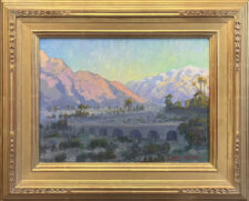 American Legacy Fine Arts presents "Morning Light; Mt. San Jacinto & Mt. San Gorgonio" a painting by Peter Adams.