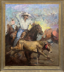 Jove Wang Artist The Rodeo Oil painting