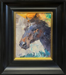 Jove Wang Artist Horse Oil painting