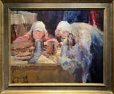 Jove Wang Artist The Craft Sisters Oil painting