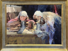 Jove Wang Artist The Craft Sisters Oil Painting