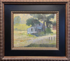 Chuck Kovacic artist Oil painting Homestead